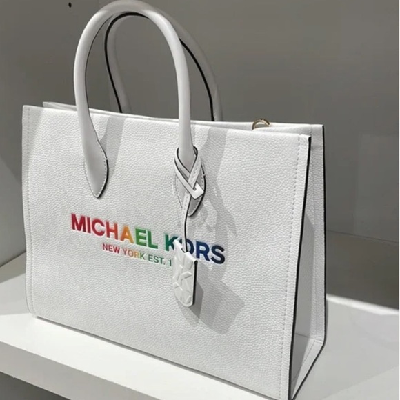 🌈NeW! Michael Kors ‘Pride Collection’ Mirella MD Tote - Picture 6 of 11